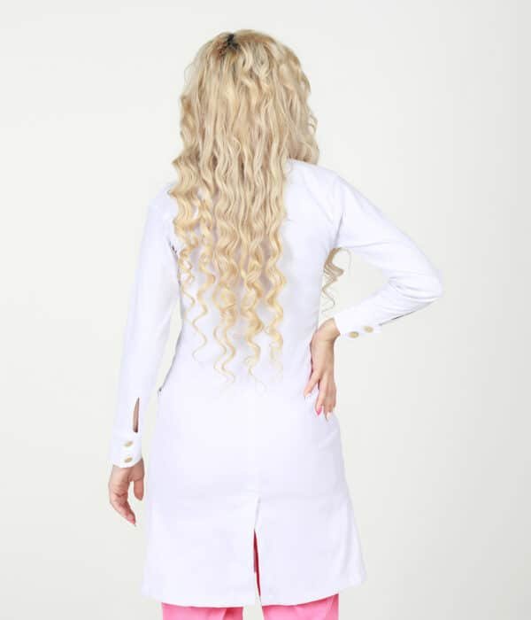 Trendy Apron for Women's with Pearl Buttons