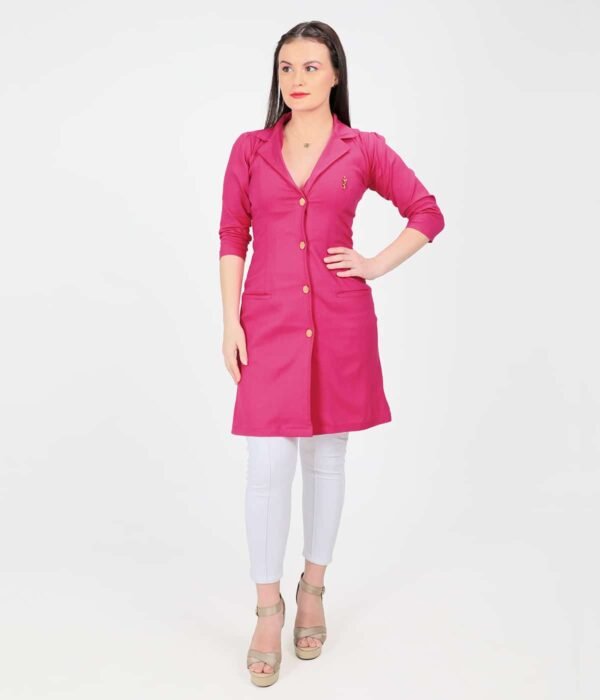 Blossom Apron - Hot Pink Women's Apron