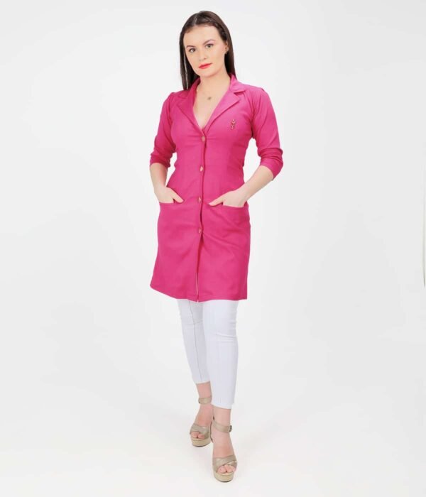 Blossom Apron - Hot Pink Women's Apron