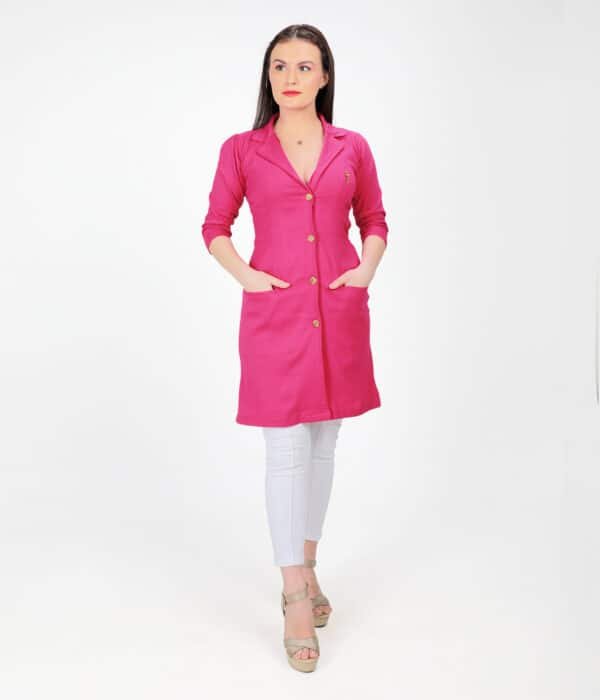 Blossom Apron - Hot Pink Women's Apron