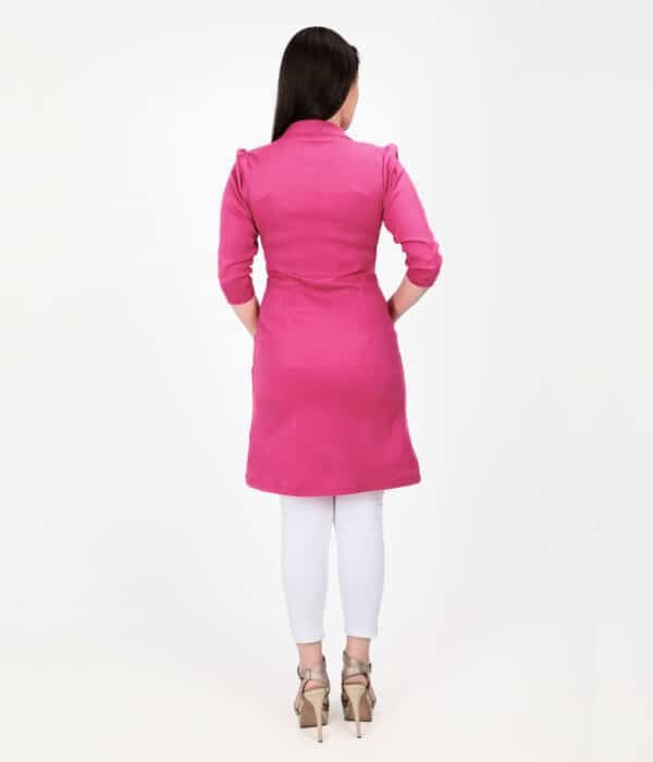 Blossom Apron - Hot Pink Women's Apron