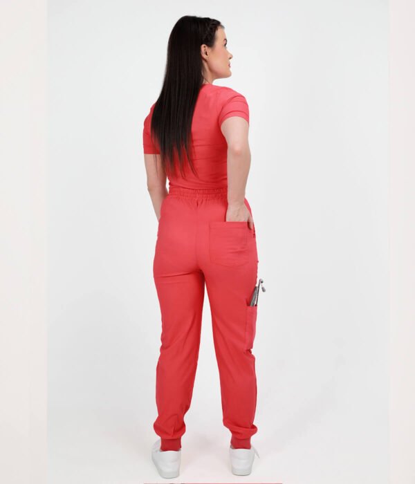 Scrub Candy -Tomato Women's Sporty Scrub