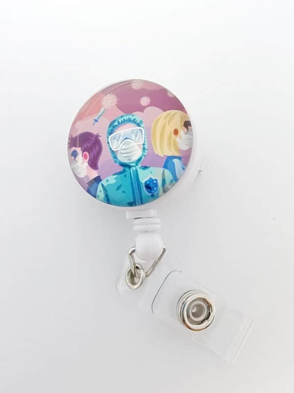 Retractable Badge Holder - Superhero Edition