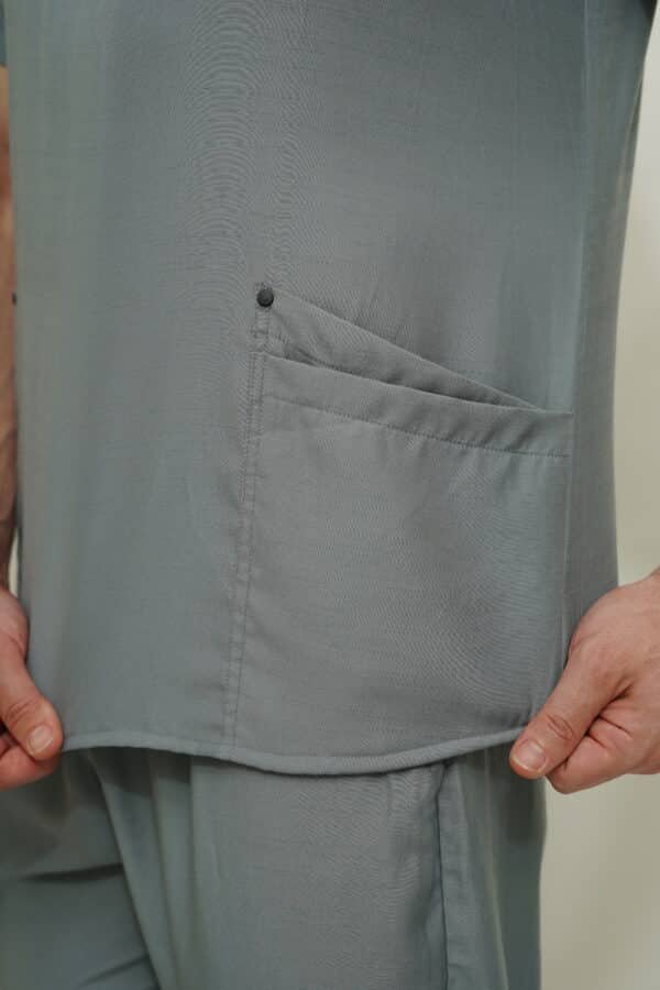 grey scrub