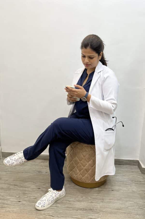 LONG APRON FOR WOMEN