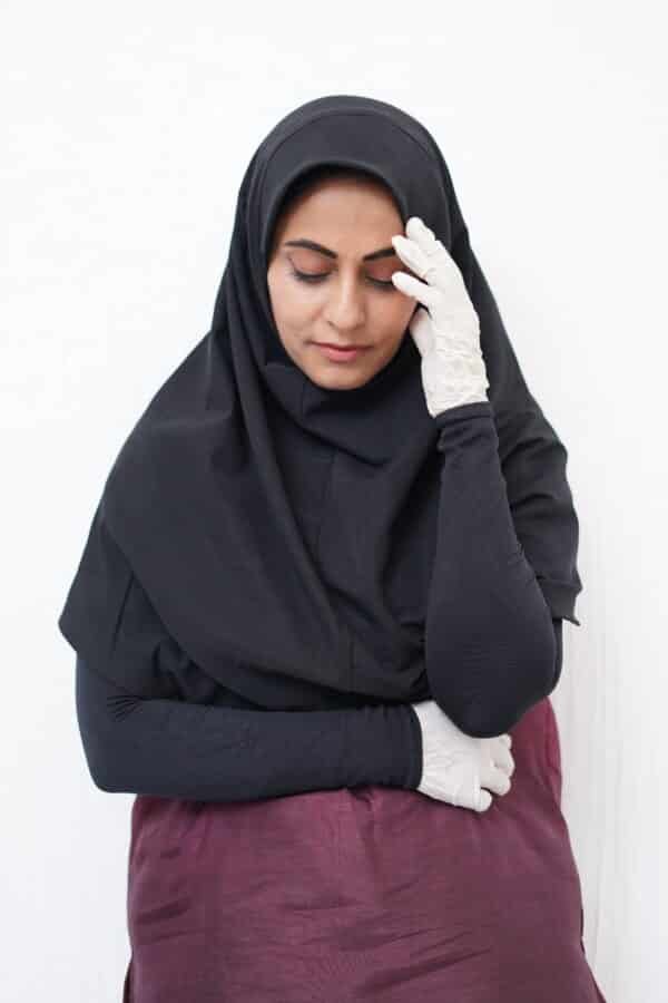 black hijab
