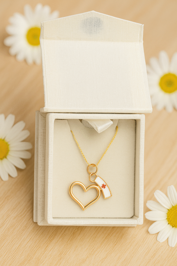 Heart with nurse cap