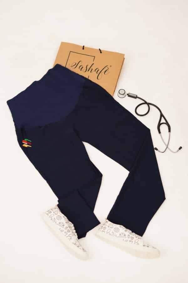 Maternity scrub pants for pregnant doctors