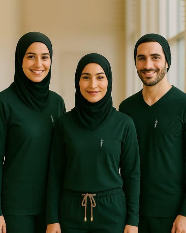 modest scrubs for doctors