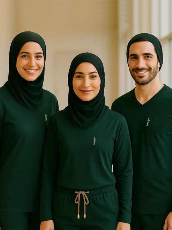 modest scrubs for doctors